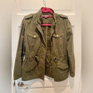 Olive Green Women's Utility Jacket